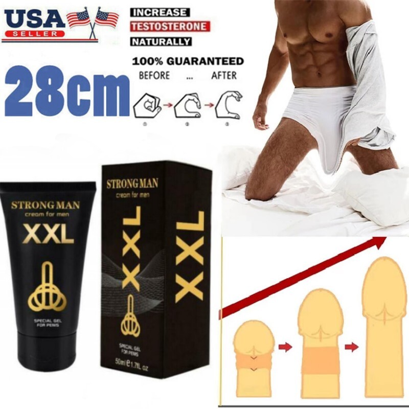 Enlarger XXL Cream for Men Natural Grow Big Thick Faster Enhancement USA