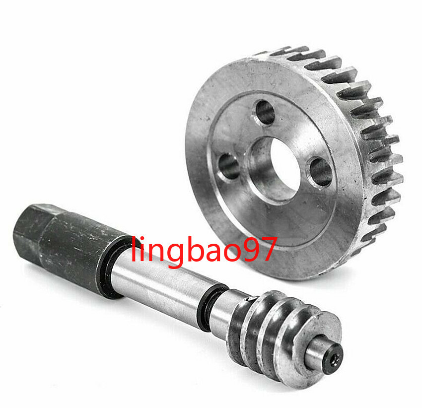 1Set Bridgeport Milling Machine Part J Head Gear Tilt Turbine + Adjustable Worm