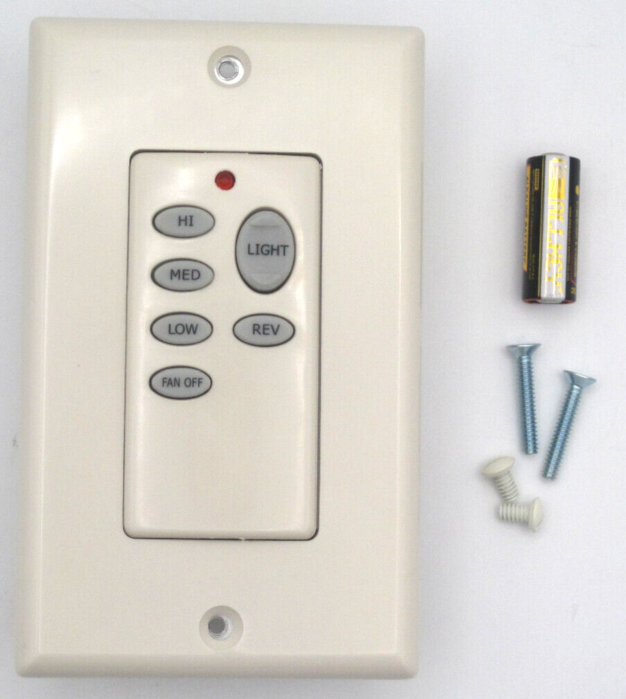 CHQ8BT9051T Wireless BATTERY POWERED Wall Control Light Ivory Down Light Control