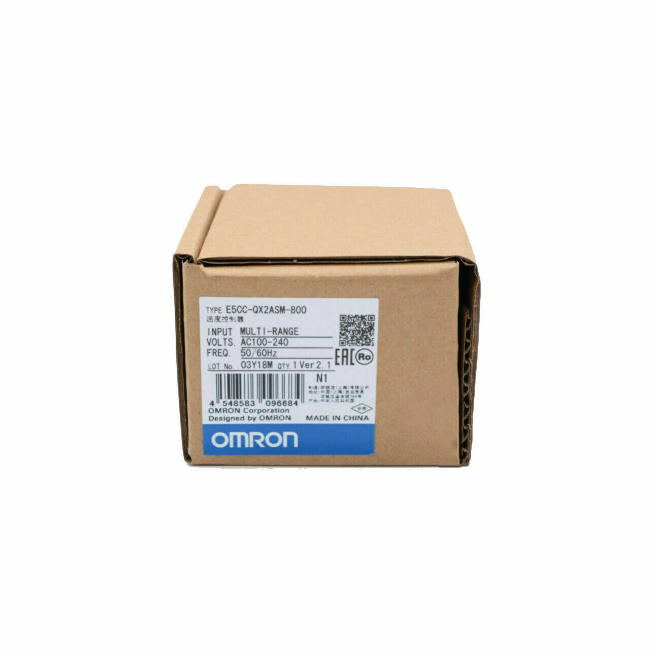 Long warranty New Omron E5CC-QX2ASM-800 Temperature Controller 100-240VAC
