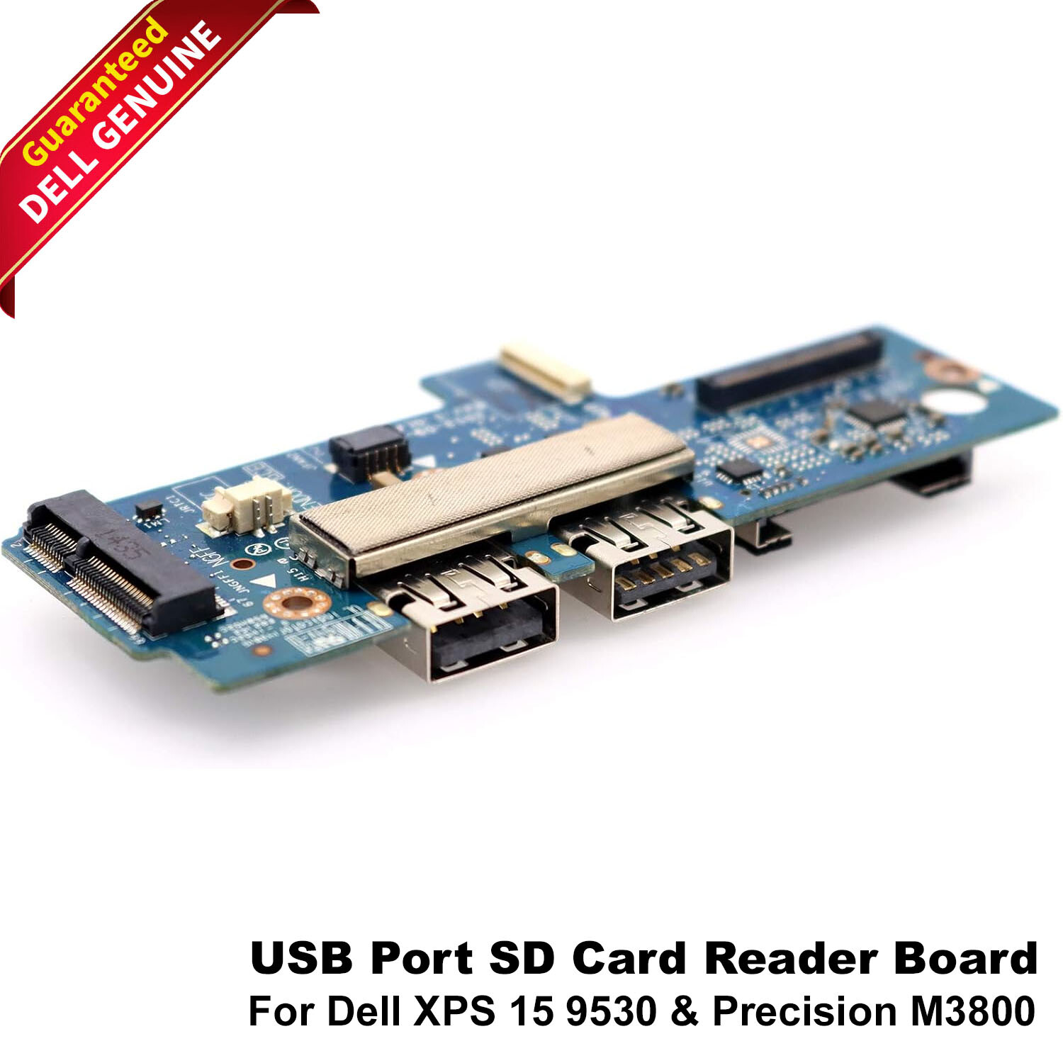 Dell Precision M3800 XPS 15 9530 USB SD Card Reader Circuit Board 07DF4 LS-9941P