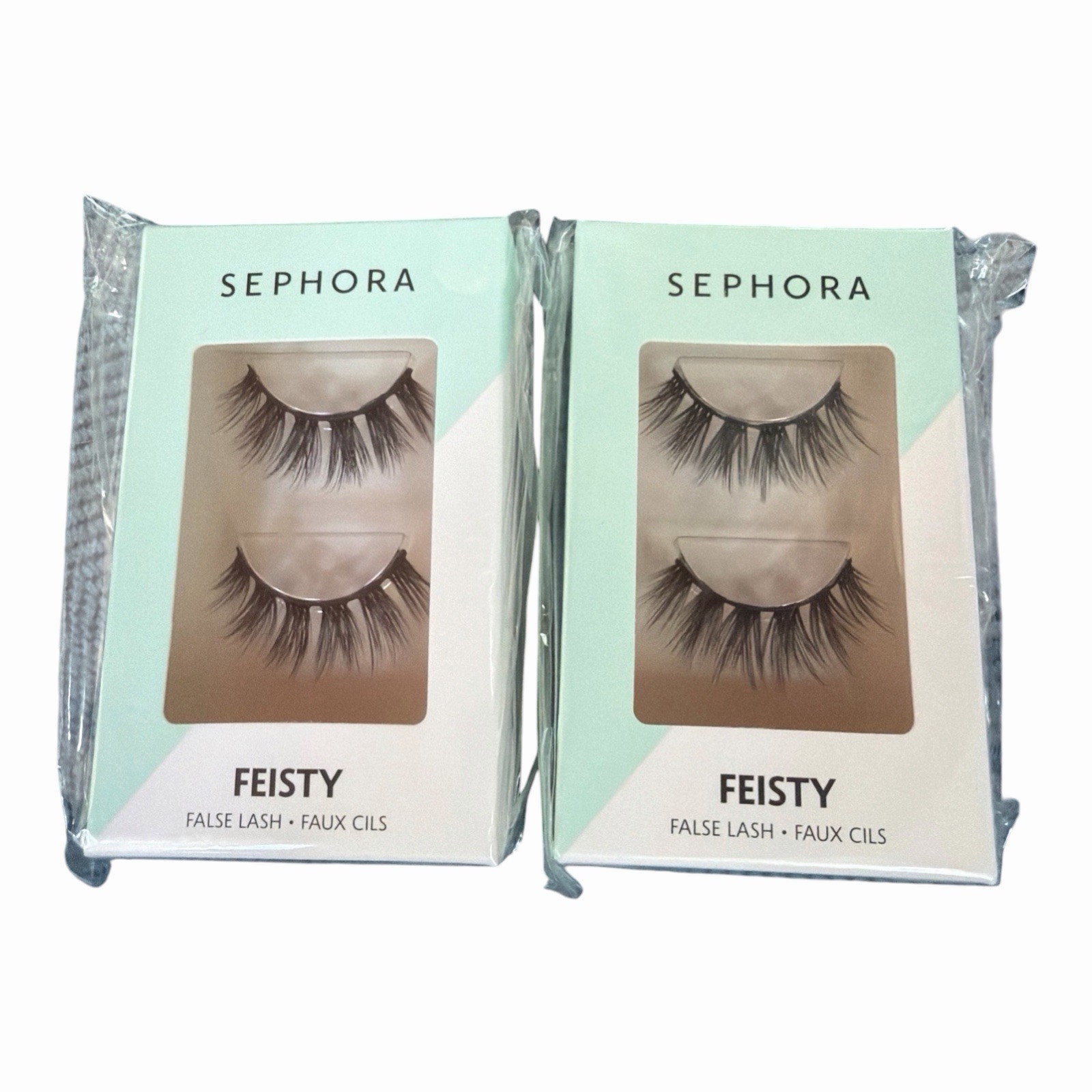 2 Sets Sephora FEISTY False Lashes for Bold & Dramatic Eye Enhancement NEW