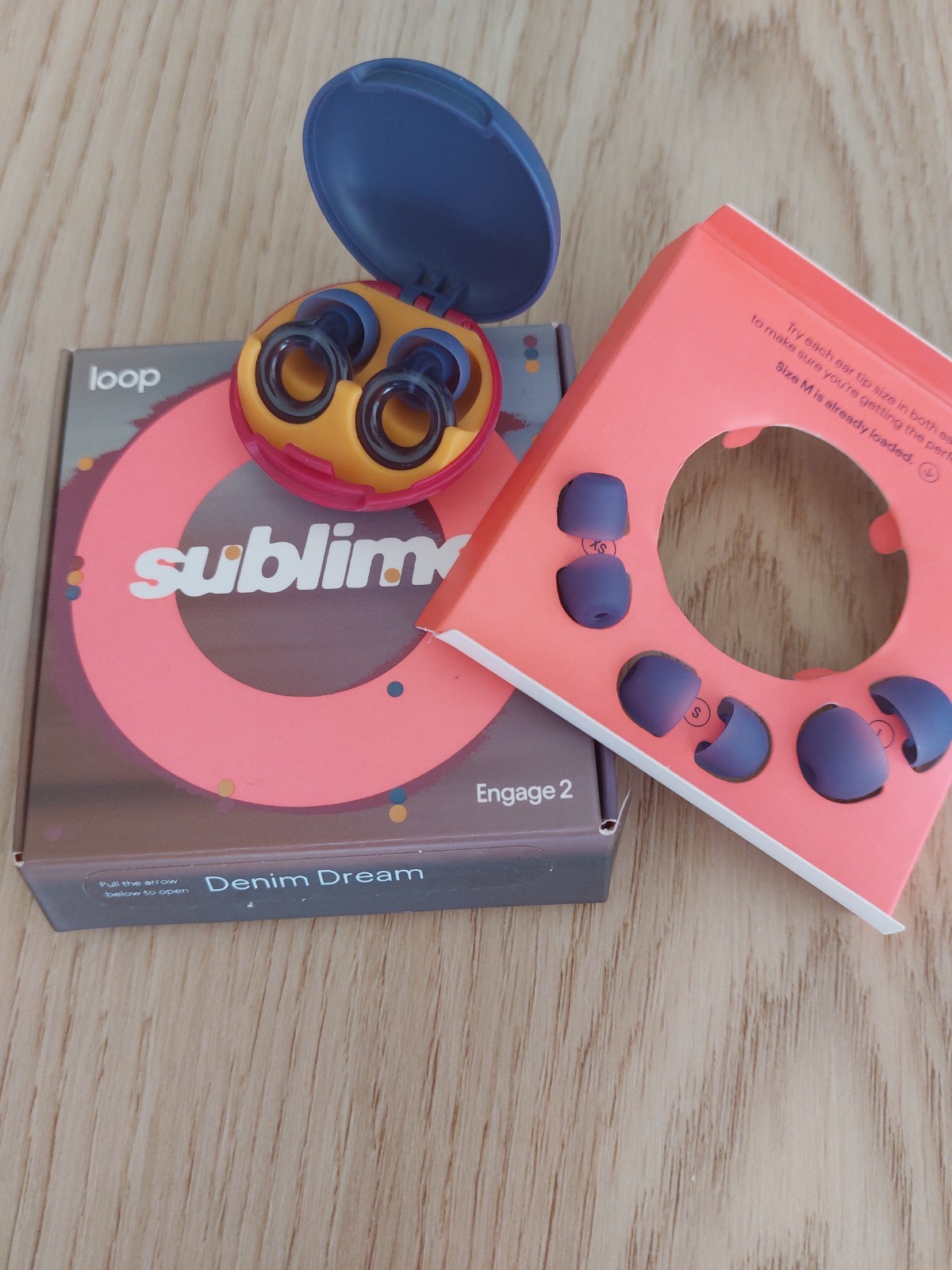 Loop Earplugs Kinetic Engage Bubble Blue Brand New Blue Official Genuine