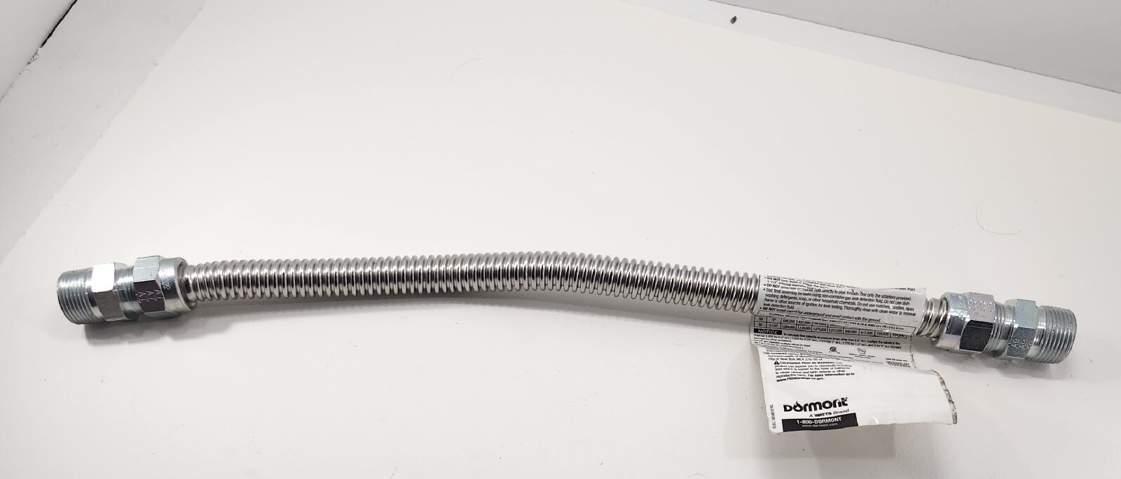 Dormont - DM-1061 - Stainless Steel Gas Connector - 18" - Lot of 3