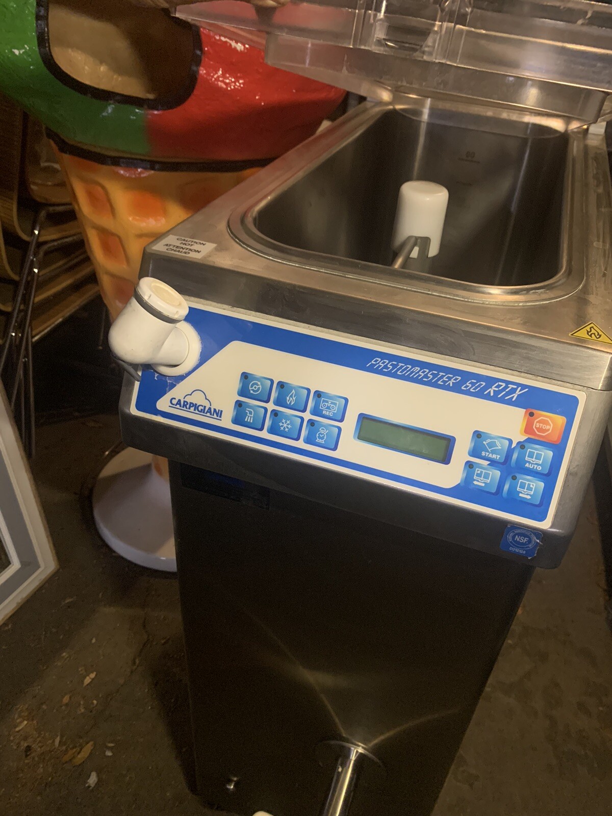 Carpigiani Gelato Ice Cream Pastomaster 60 RTX