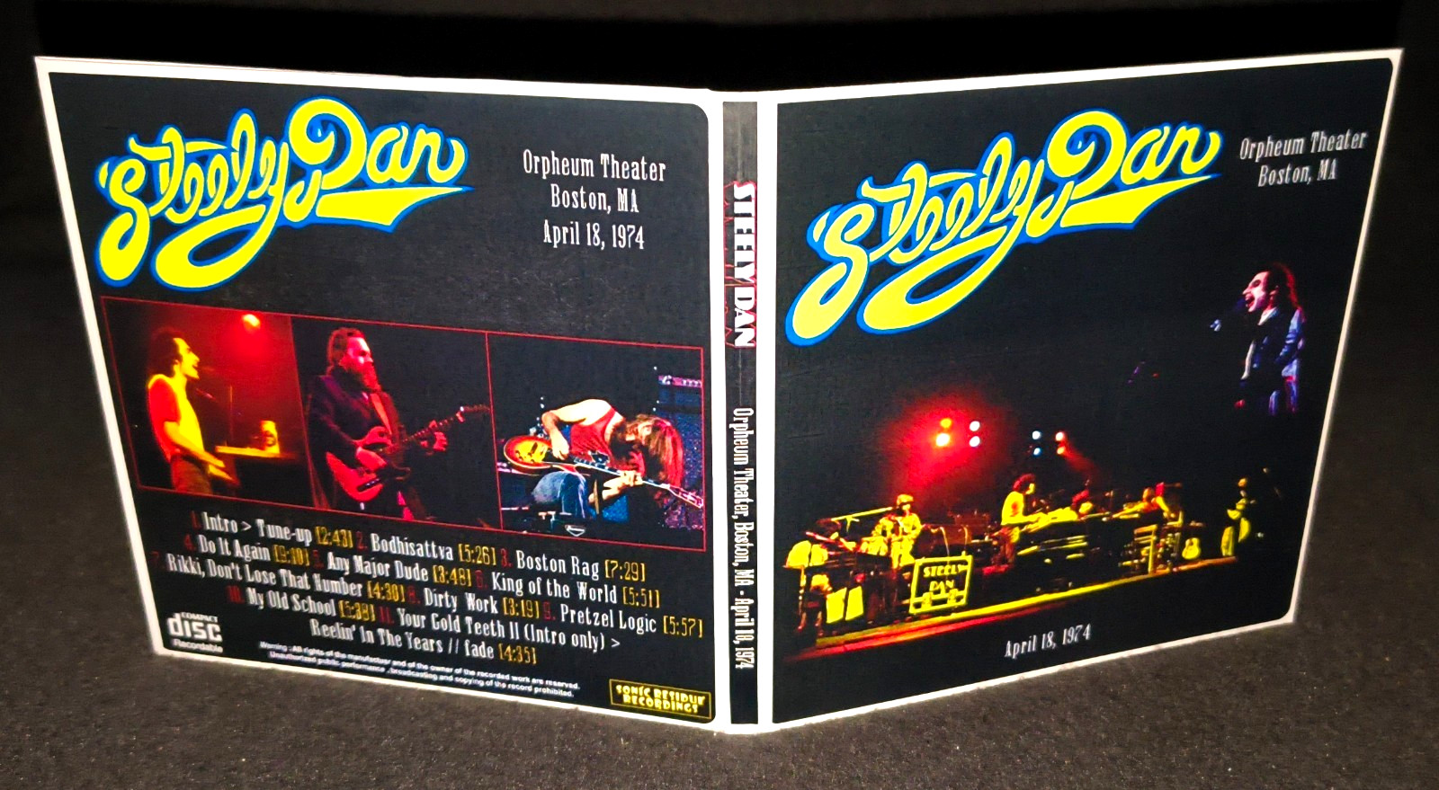Steely Dan Boston 1974 Gate Fold CD Package NEW
