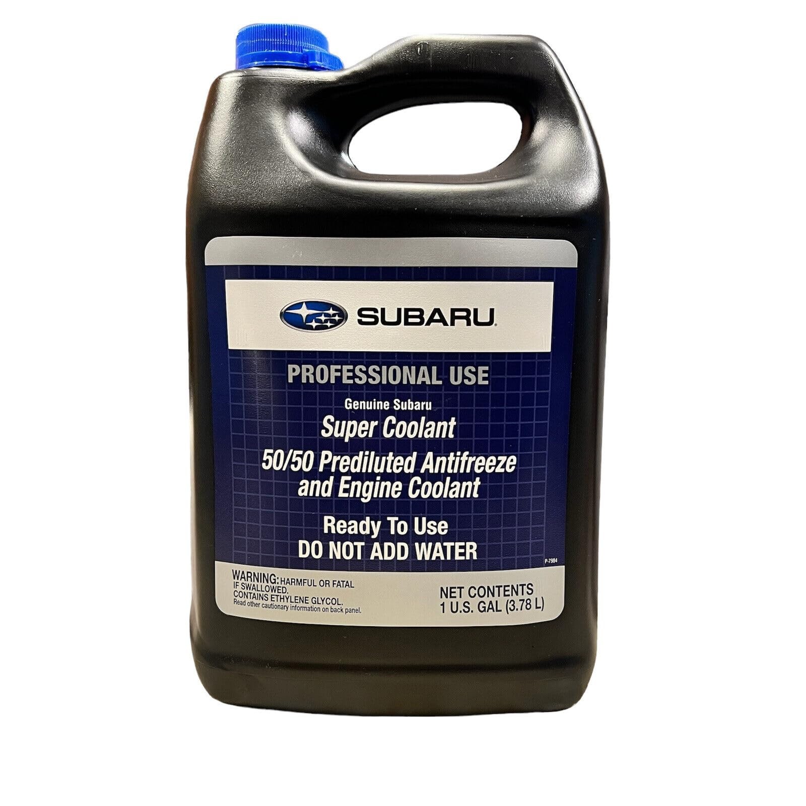 Premium Blue Super Coolant 1 Gallon Prediluted 50/50 for Subaru Models 2009+