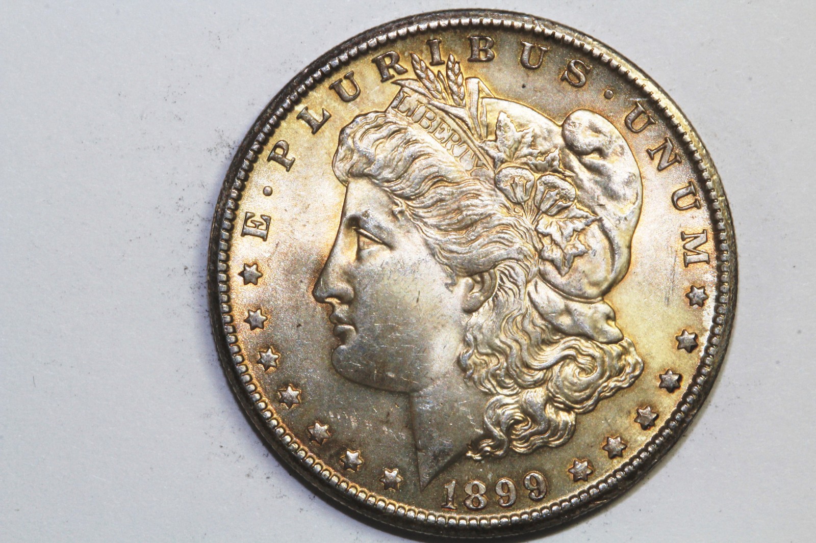 1899-O Nice Toning Morgan 90% Silver Dollar (MDX5341)