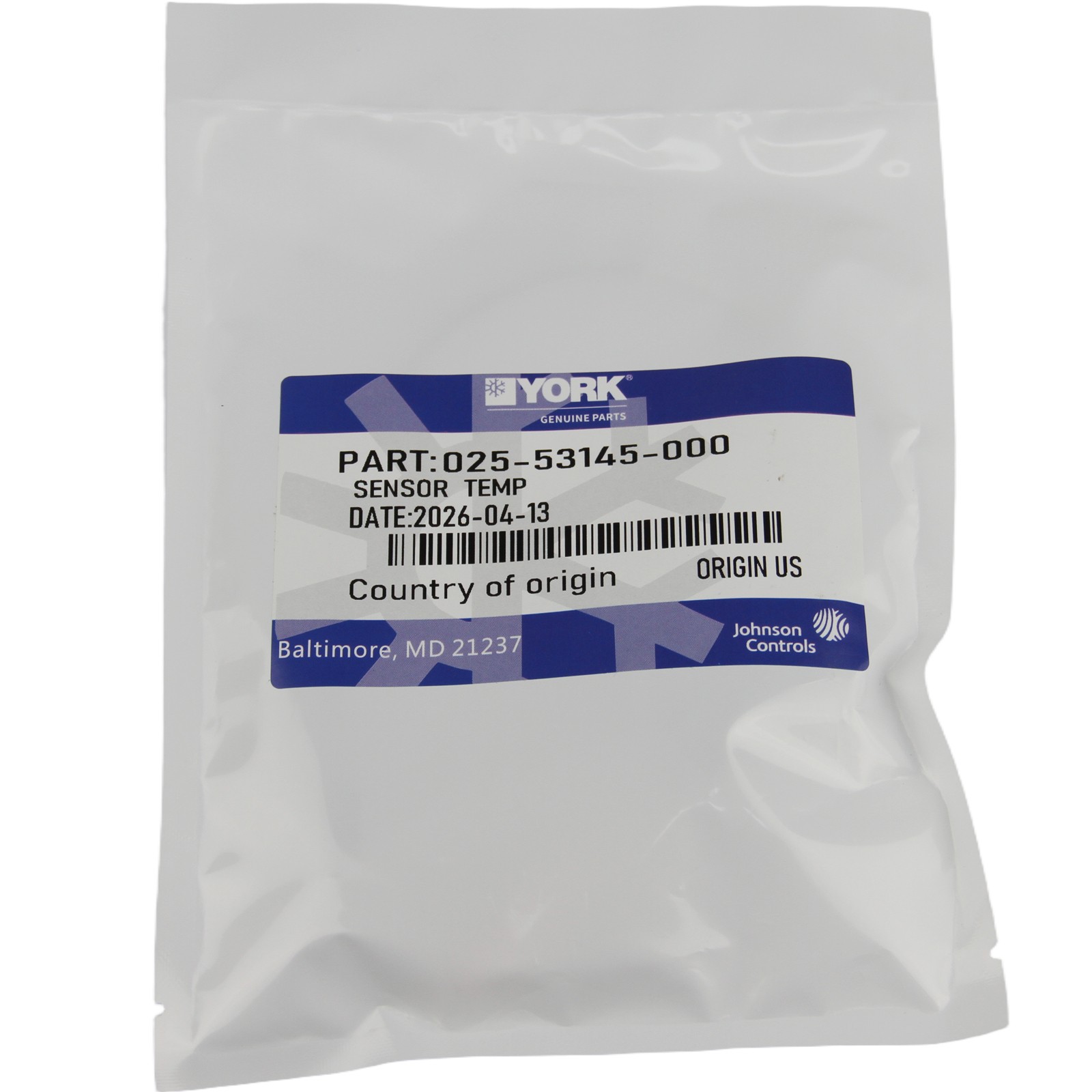 1PC New York 025-53145-000 Water Temperature Sensor