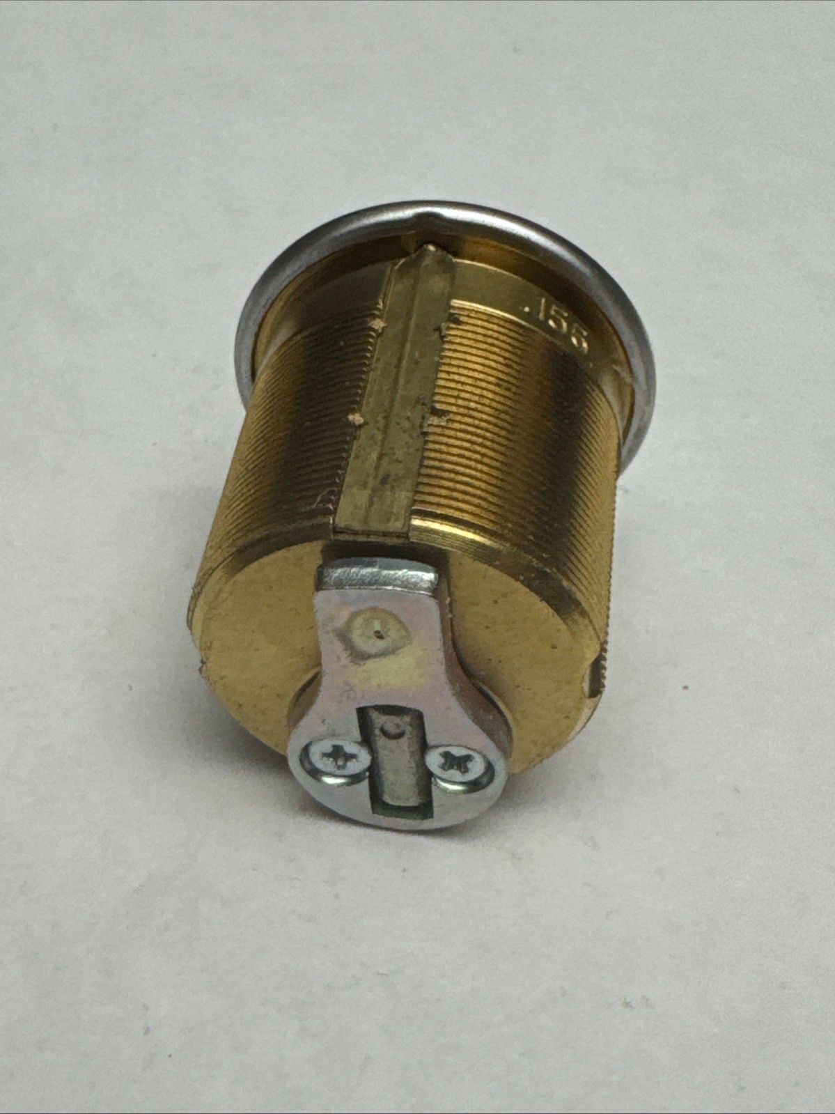 1 1/4 ” - Mortise Thumbturn Cylinder - 26D - Satin Chrome - Solid Brass
