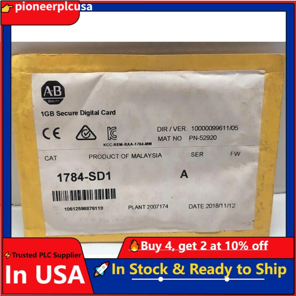 NEW Allen-Bradley 1784-SD1 Secure Digital Card 1784SD1 FREE SHIP