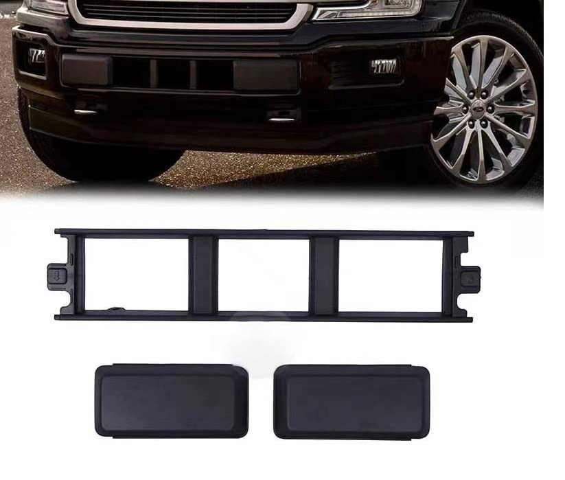 Front Bumper Cover Lower Grille Trim Panel Plastic Fit For 2018-2020 Ford F150
