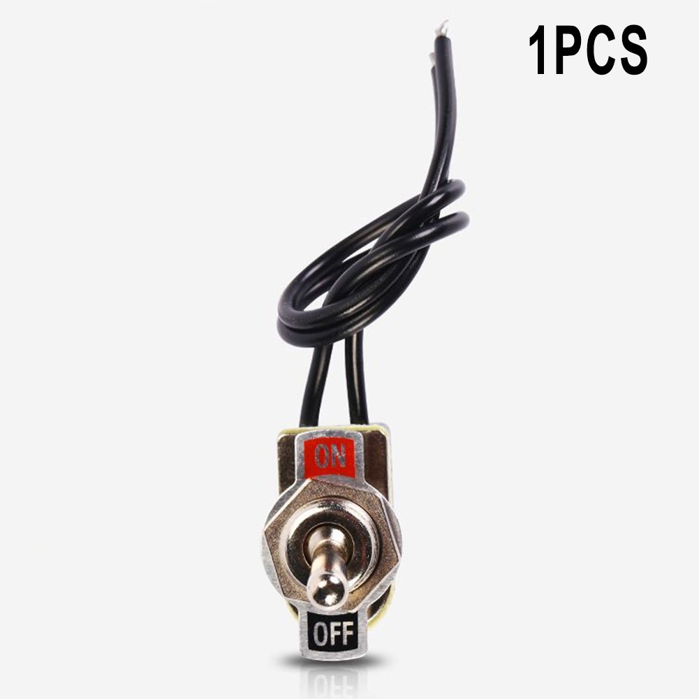 for TOGGLE Switch SPST 6A SPST Contacts Switch for TOGGLE With Wire Switch