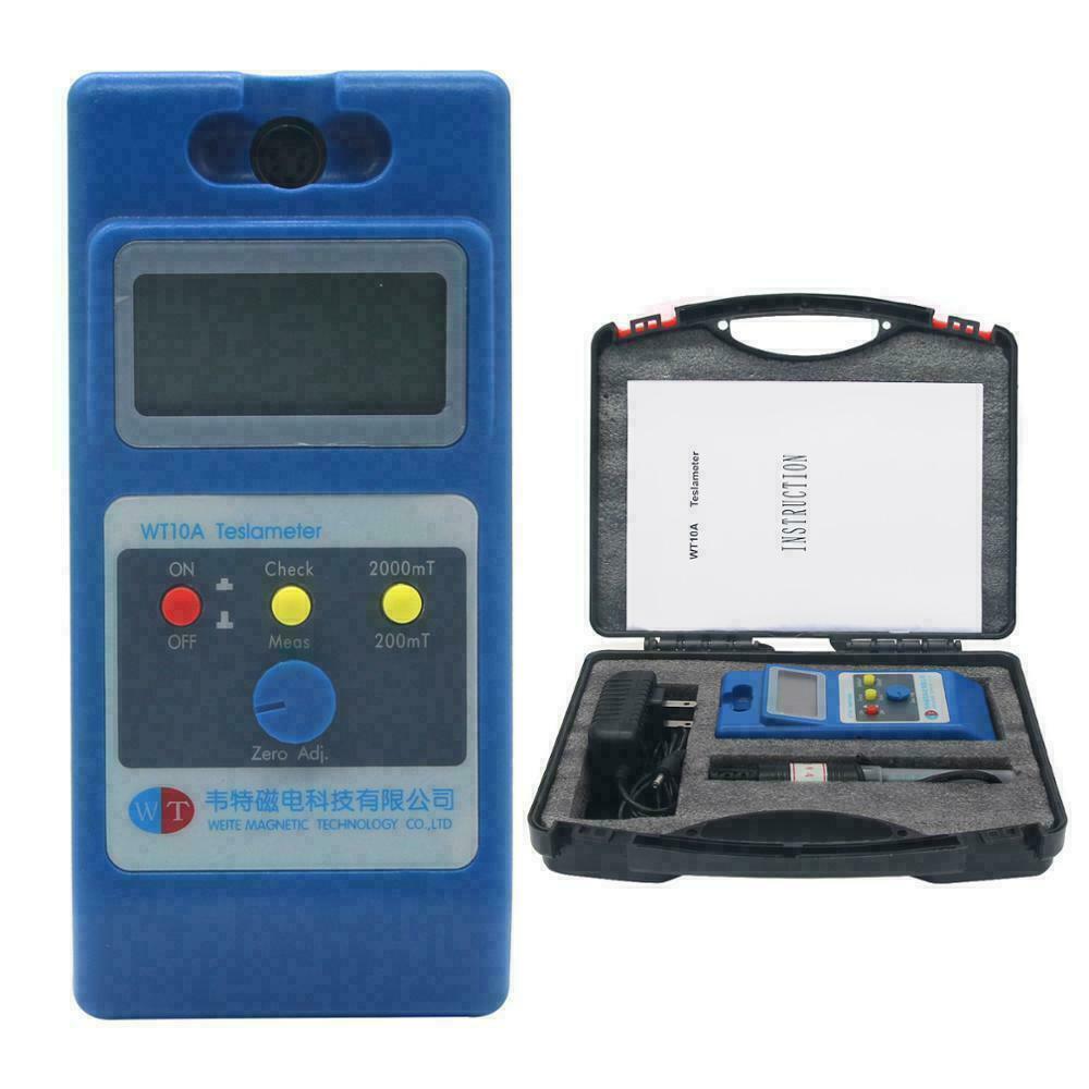 WT10A magnetometer surface magnetic field tester Gauss meter Giss Gauss meter