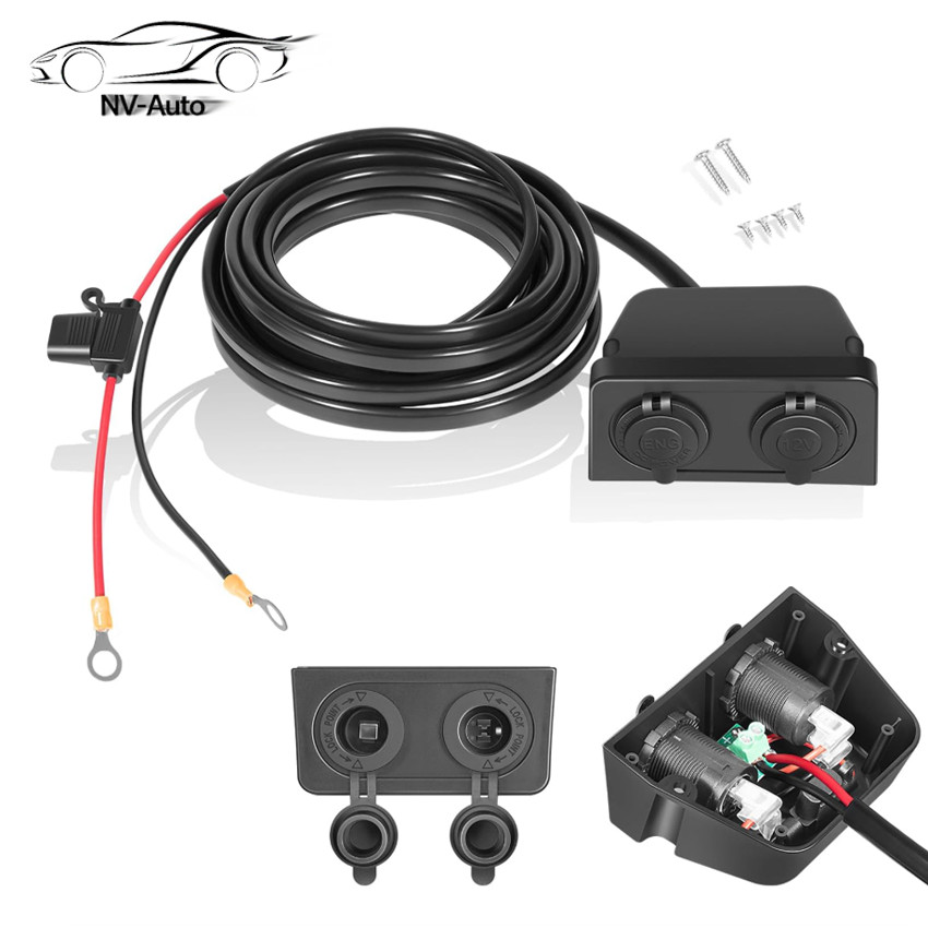 for Dometic HWK-DC Hardwiring Kit DC for RV/Vehicle Power Supply 10AWG Wiring