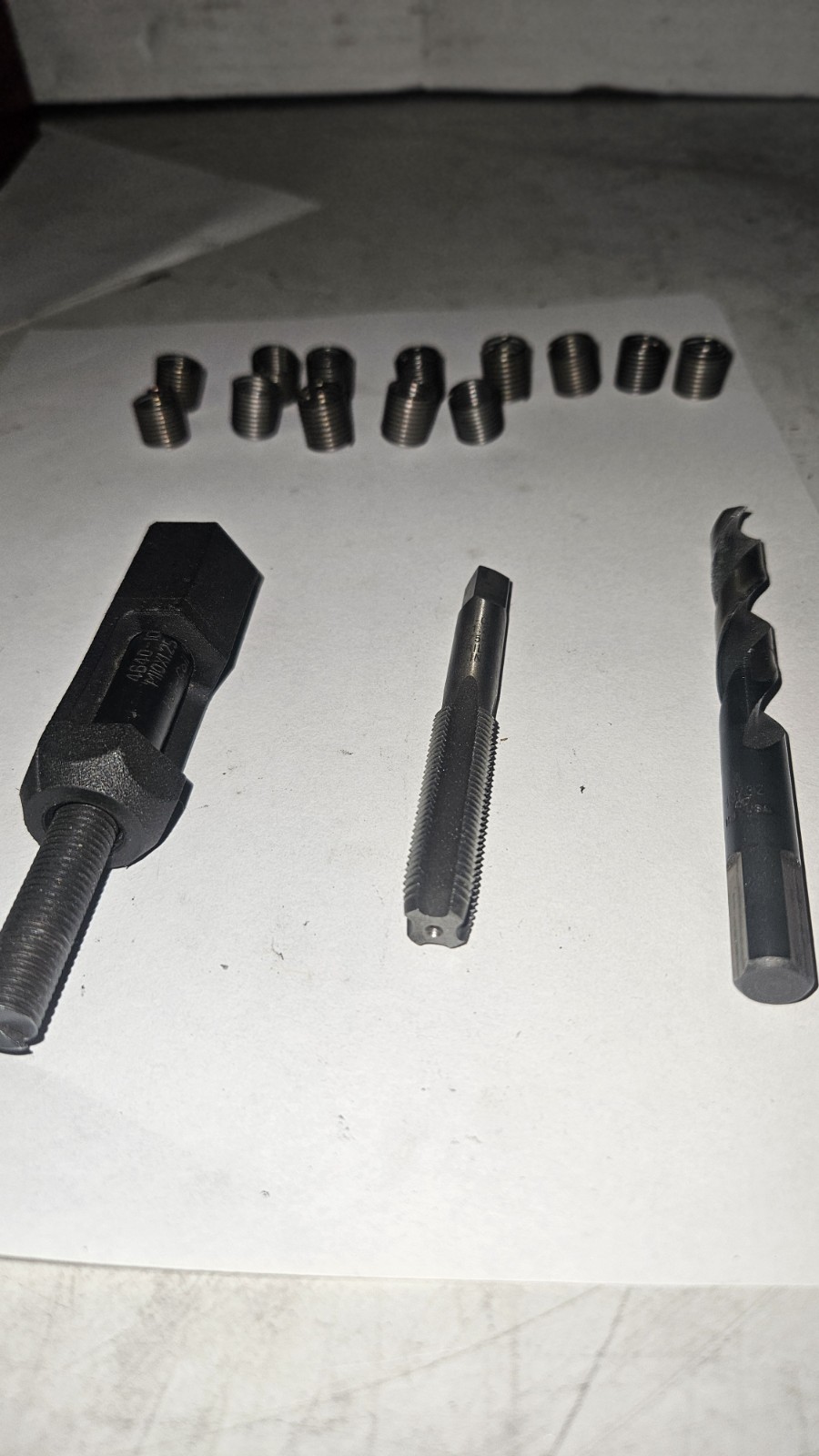 Heli-Coil 4640-10 M10 x 1.25 Metric Thread Repair Kit STI Tap Drill Insert Tool