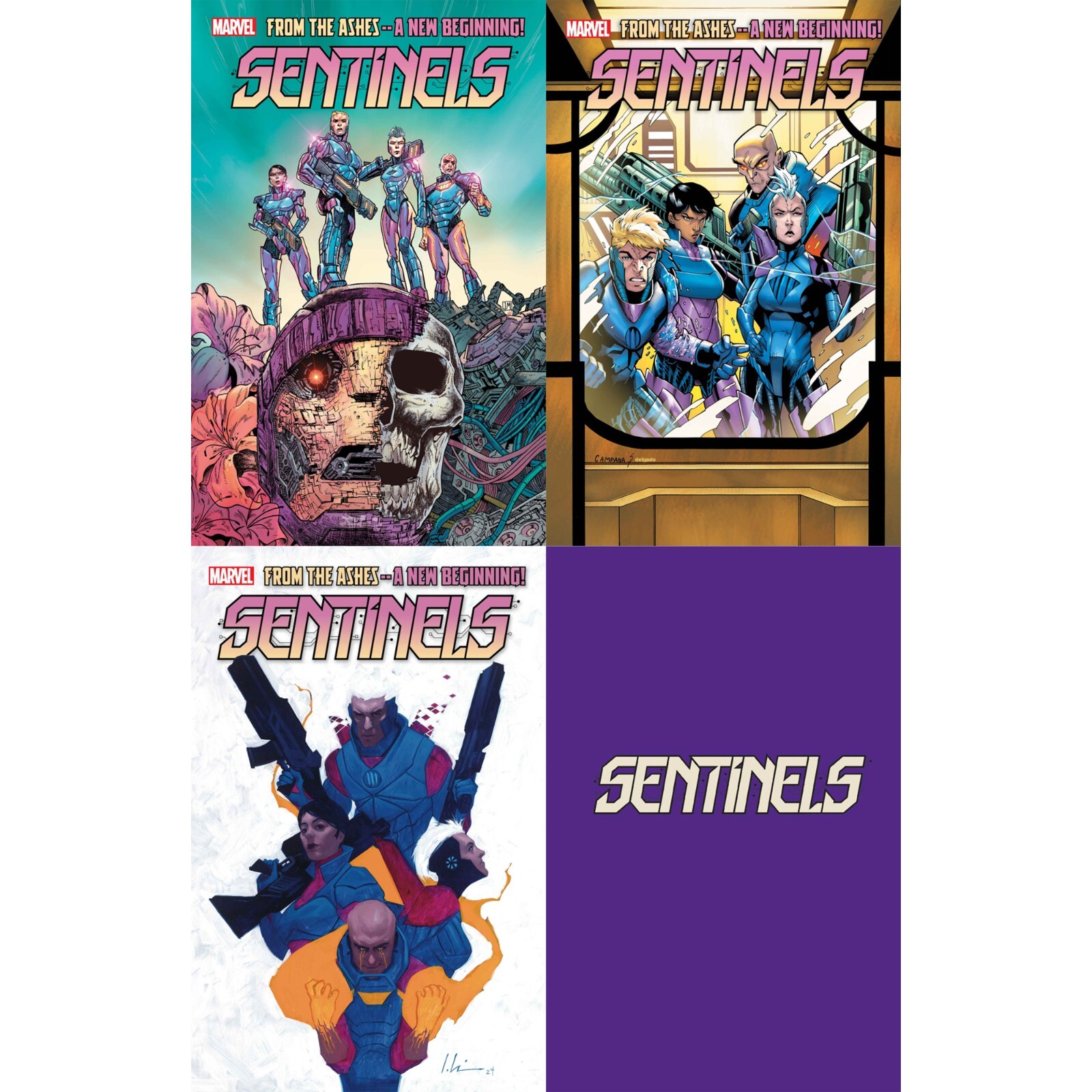 Sentinels (2024) #1 2 3 4 5 Marvel X-Men From the Ashes COVER SELECT