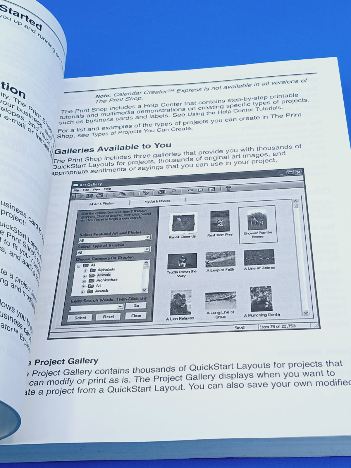 The Print Shop Version 21 User’s Manual - Broderbund..