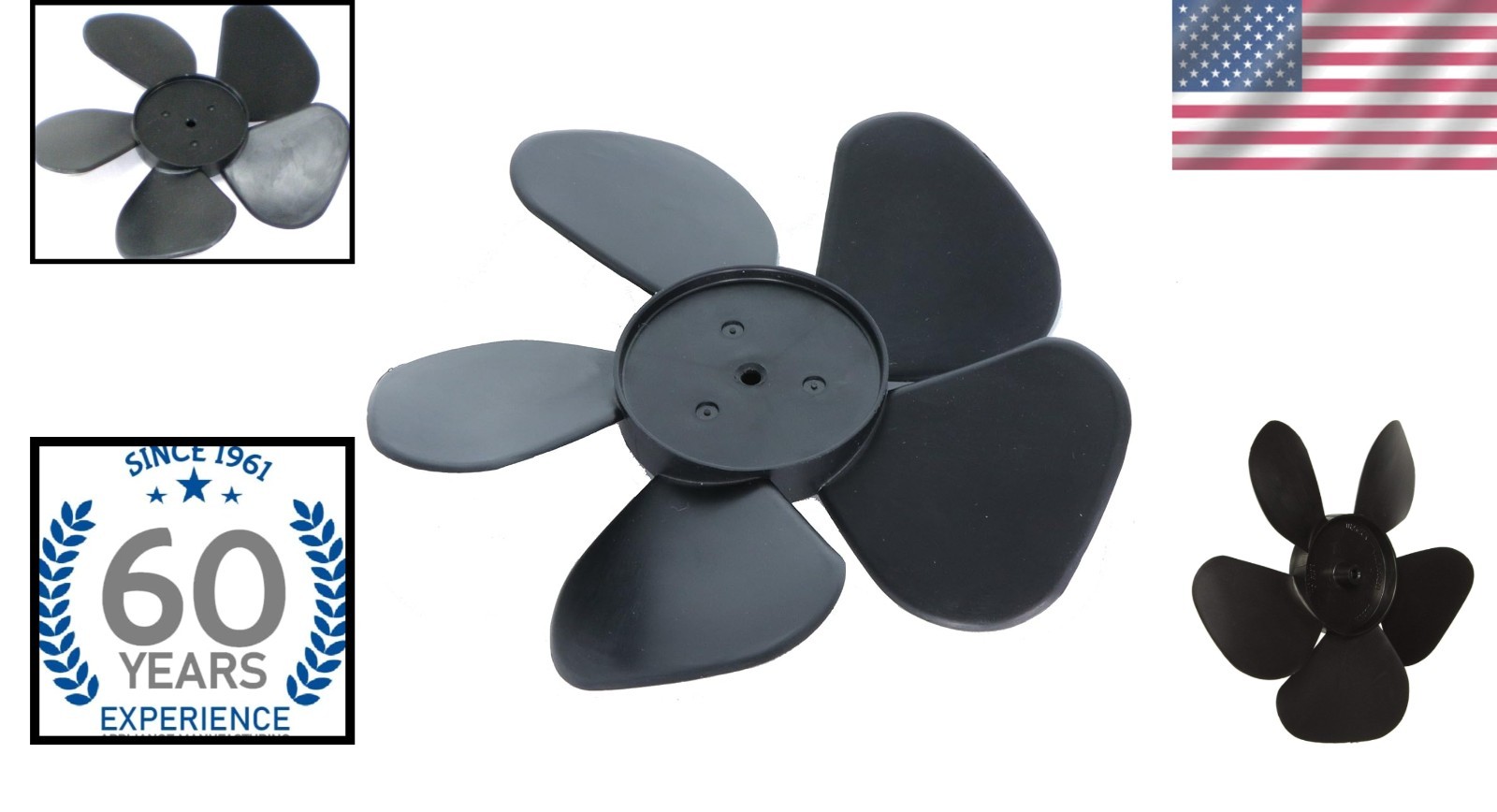 High Compatibility Fan Blade for Broan - Lightweight 2.08 oz Replacement