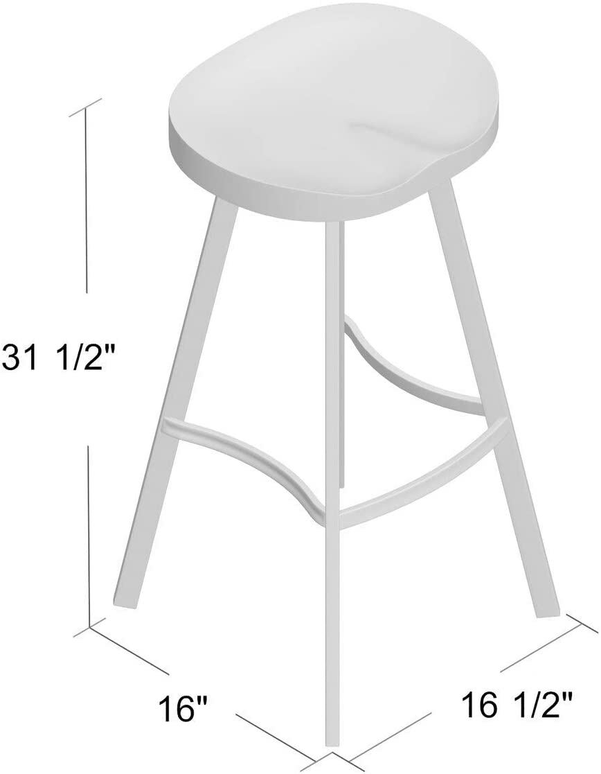 NiB Lindquist Swivel Solid Wood 31.5" Bar Height Bar Stool $475 OS41