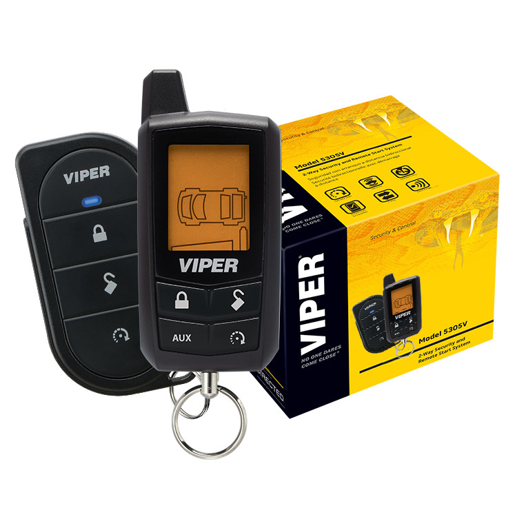 Viper 5305V 2-Way LCD Car Alarm & Remote Start Start System NEW FREE SHIP