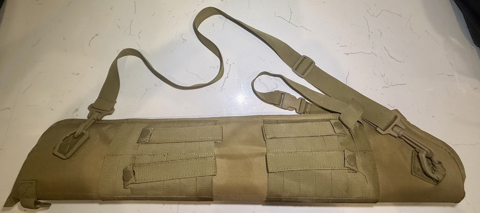 Long Rifle Molle Strap Scabbard Red Rock Outdoor Gear Molle Tan Pre Owned