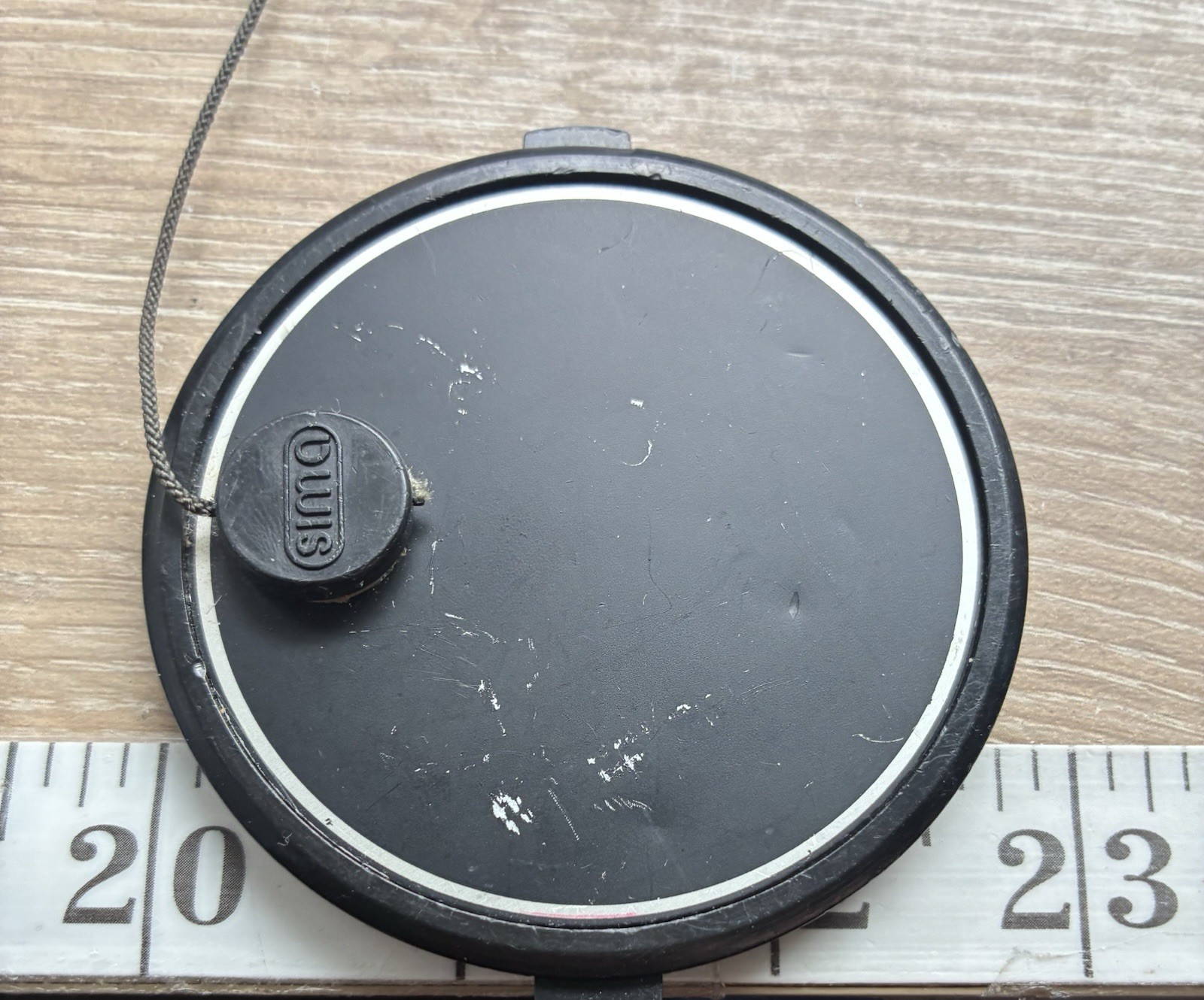 Sima Camera Lens Cap With string Vintage Genuine Read