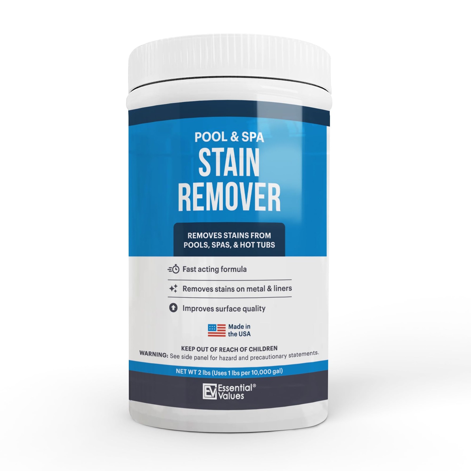 Optimized Pool Cleaner Powder for 20000 Gallons Gentle Stain Removal Solution