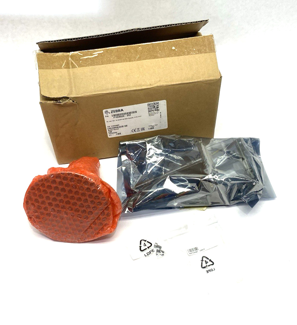 Zebra P1058930-052 Liner Take-Up Kit Spindle and Motor Assembly ZT410, ZT411