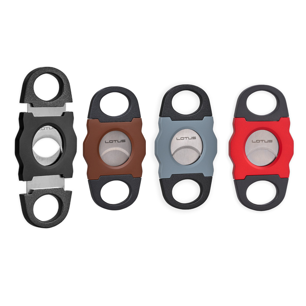 Lotus Marathon Man Double Guillotine Cigar Cutter 60 Ring Gauge