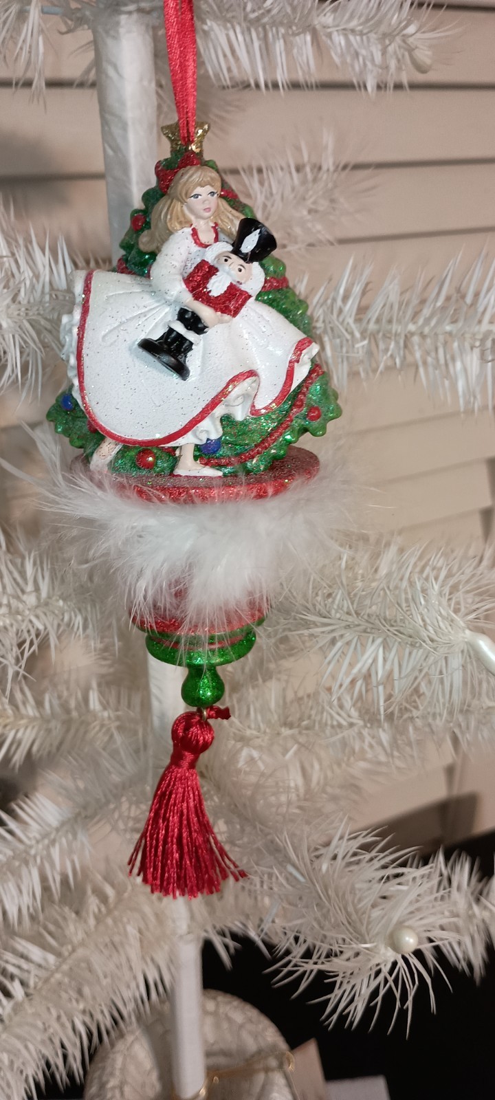 KURT ADLER-6.5" HOLLY HATS ORNAMENT-CLARA FROM NUTCRACKER SUITE-NEW IN BOX-2023