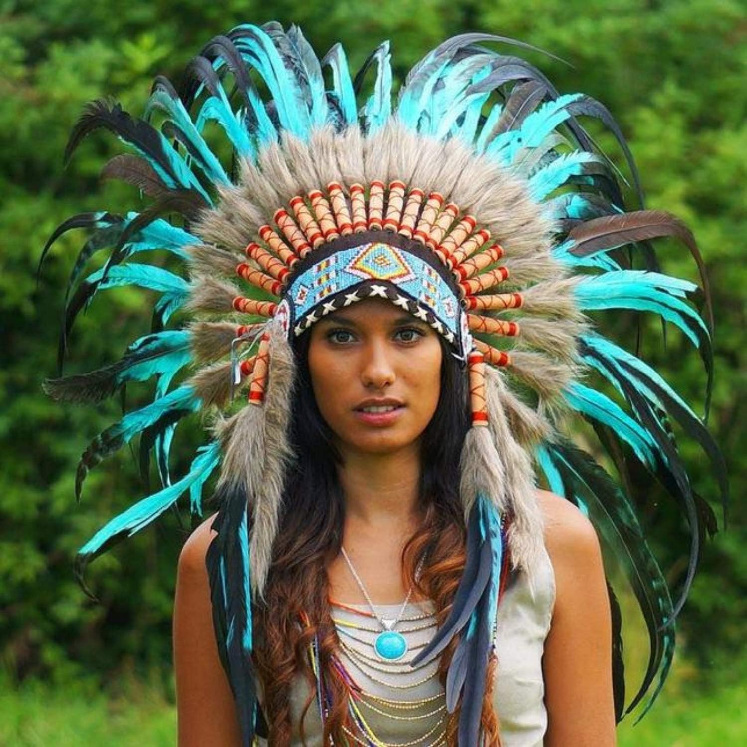 Handmade Native American Inspired Headdress