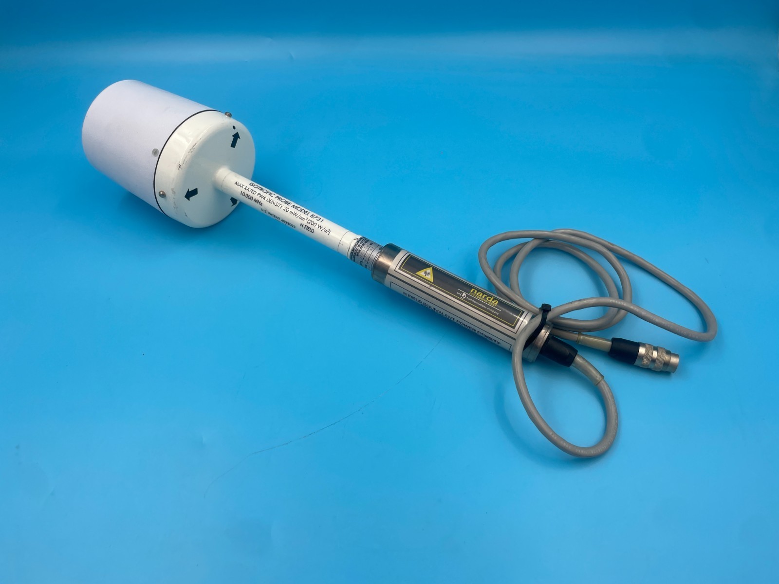 Narda 20mW/cm² Isotropic Probe for Radiation Detector  Model 8731