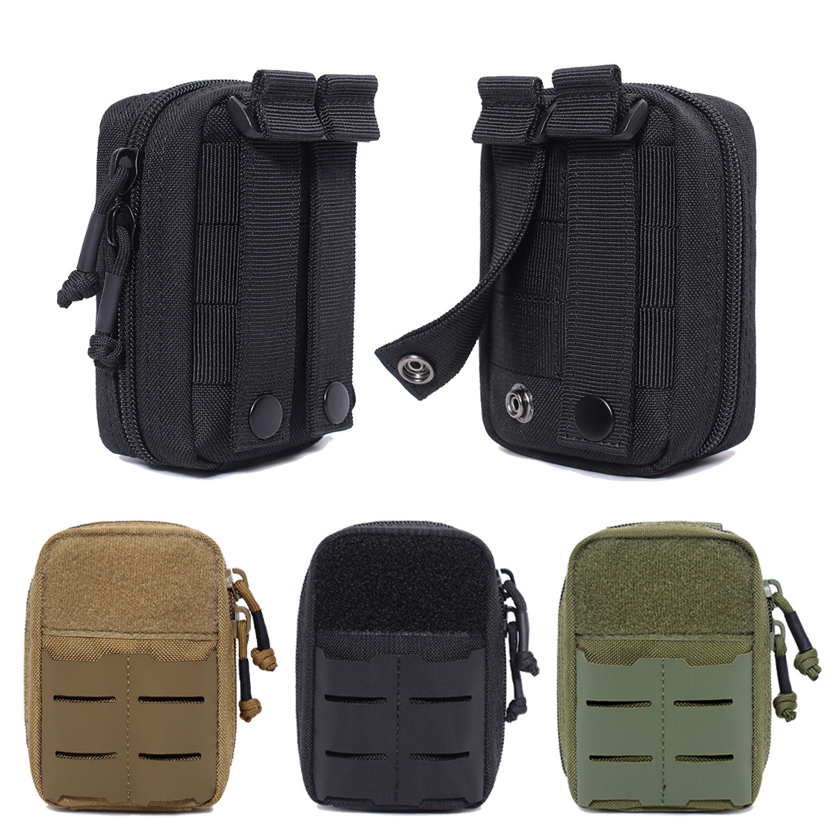 Tactical Molle EDC Pouch Cellphone Pouch Holder Utility Gadget Organizer Bag