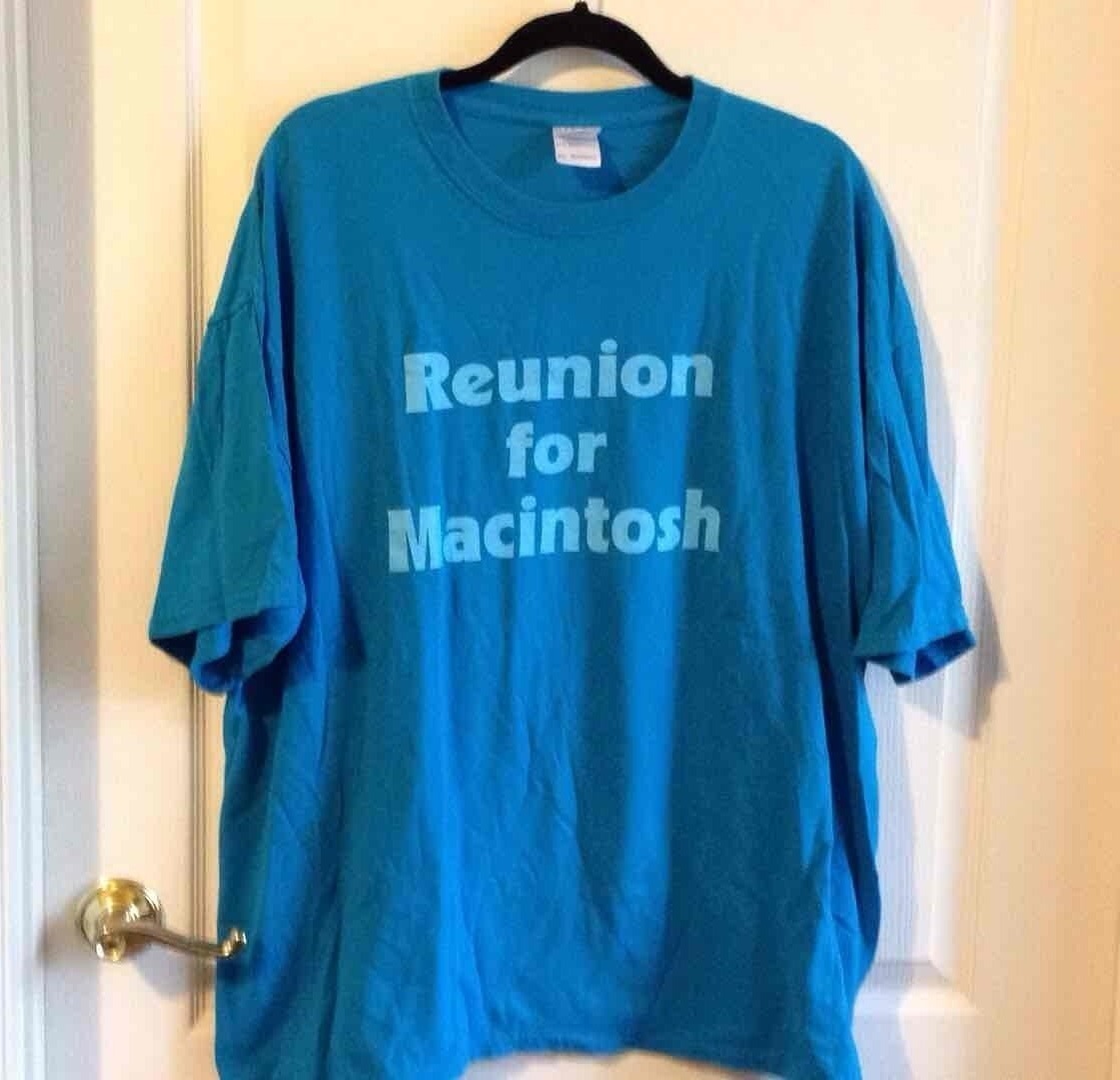 Vintage Apple Computers T-shirt Mens Size XXL Macintosh Mac Employee Reunion