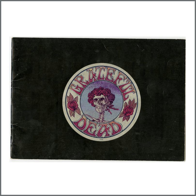 Grateful Dead 1972 Tour Programme (UK)