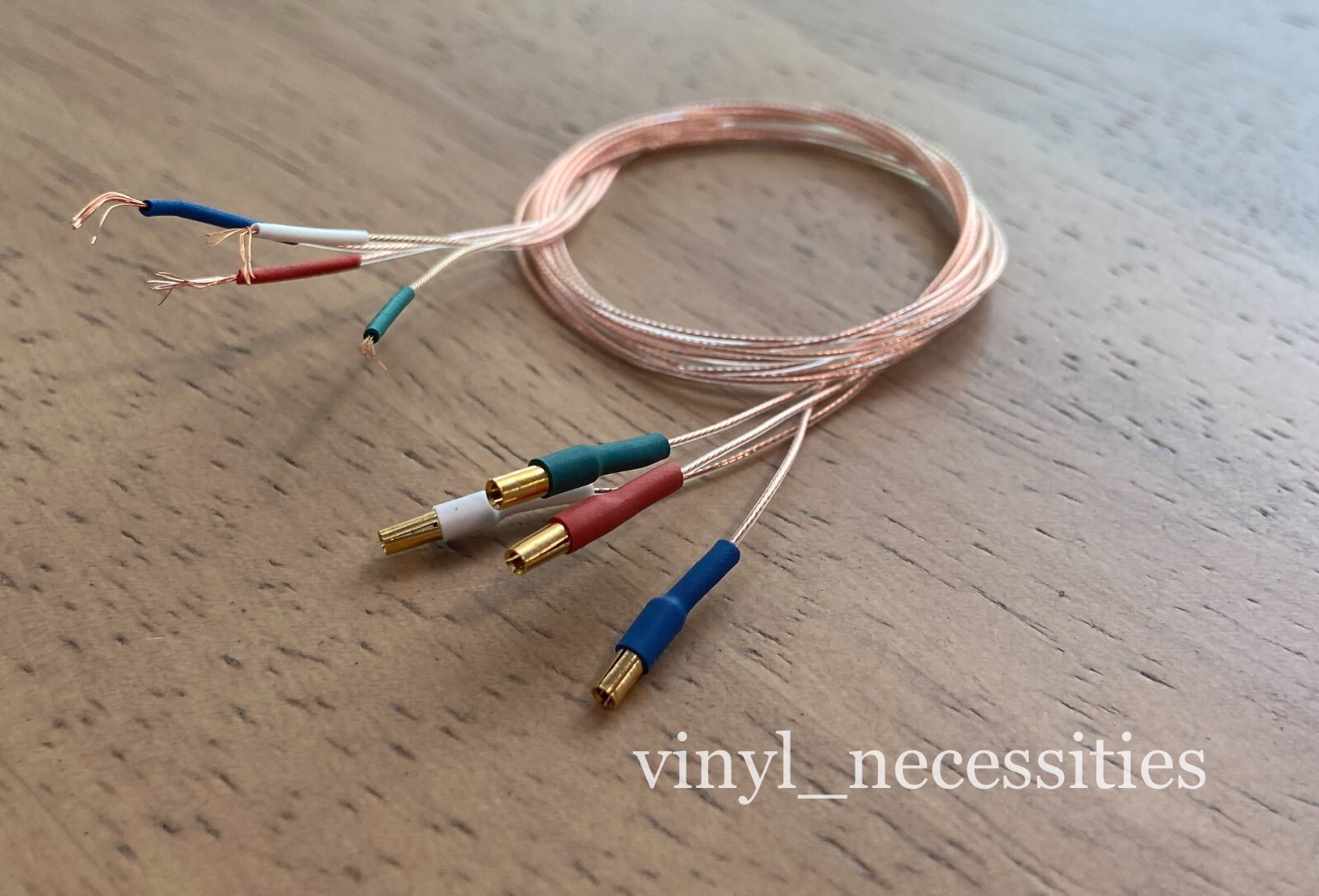 Tonearm Wire Set 30AWG PERFECT CRYSTAL OCC (PCOCC)1.3 terminal 400mm/15.75inches
