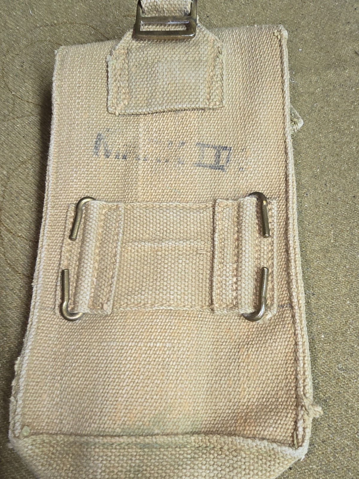 WWII British Pattern 37 Ammo Pouch #4