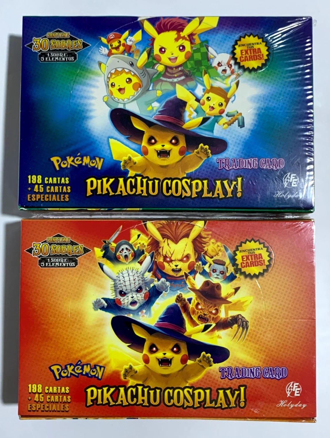 8 BOXES - 2025 BOX POKEMON PIKACHU COSPLAY FE Trading Cards - FREE SHIPPING