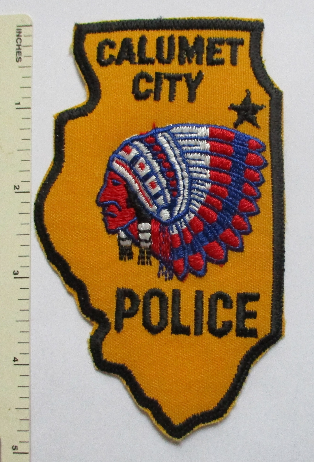 CALUMET CITY ILLINOIS POLICE PATCH Original