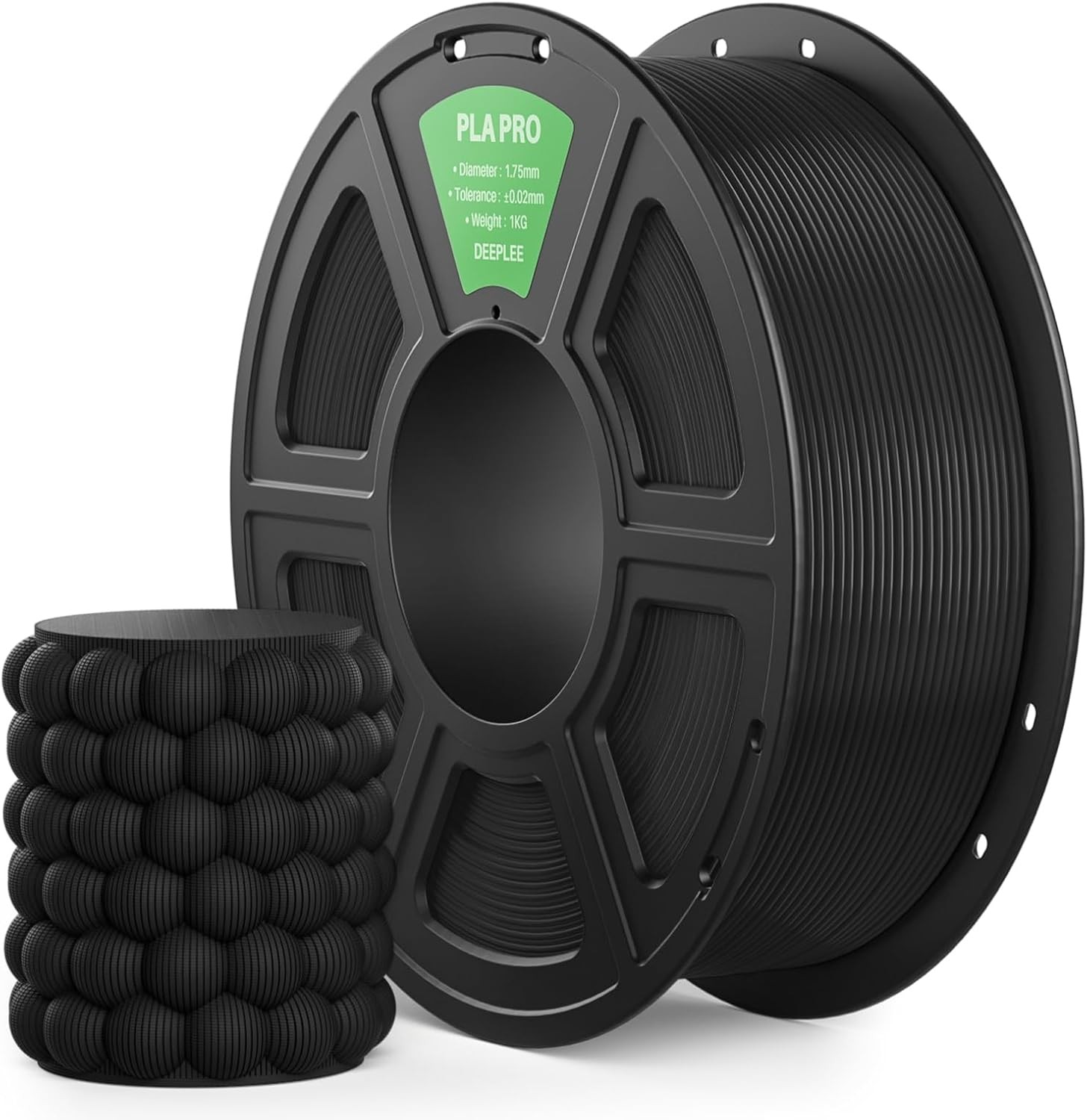 DEEPLEE PLA PRO Filament 1.75mm, Stronger Toughness 3D Printer Filament, PLA Fil