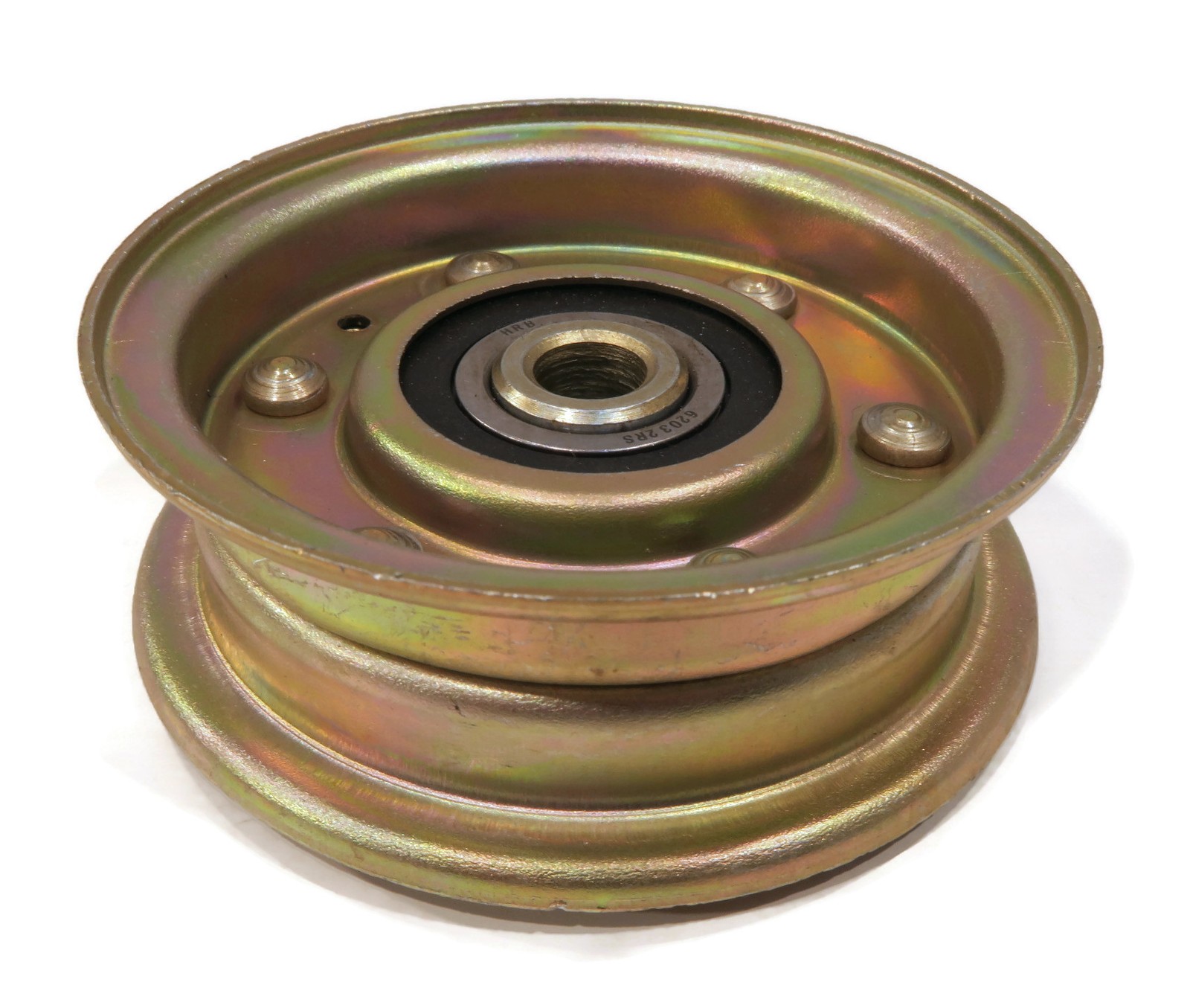 (Pack of 4) Flat Idler Pulleys for Cub Cadet MTD Troy-Bilt 756-04224, 75604224