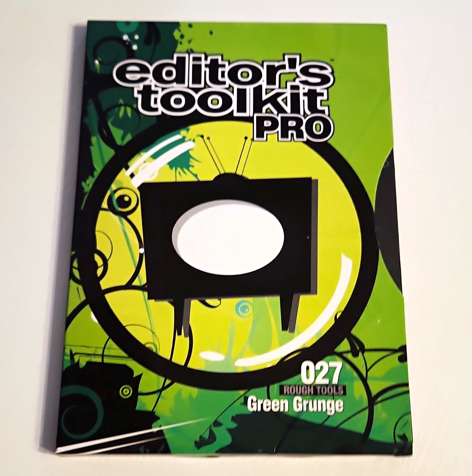 Digital Juice Editor's Toolkit Pro 027 Rough Tools Green Grunge DVD