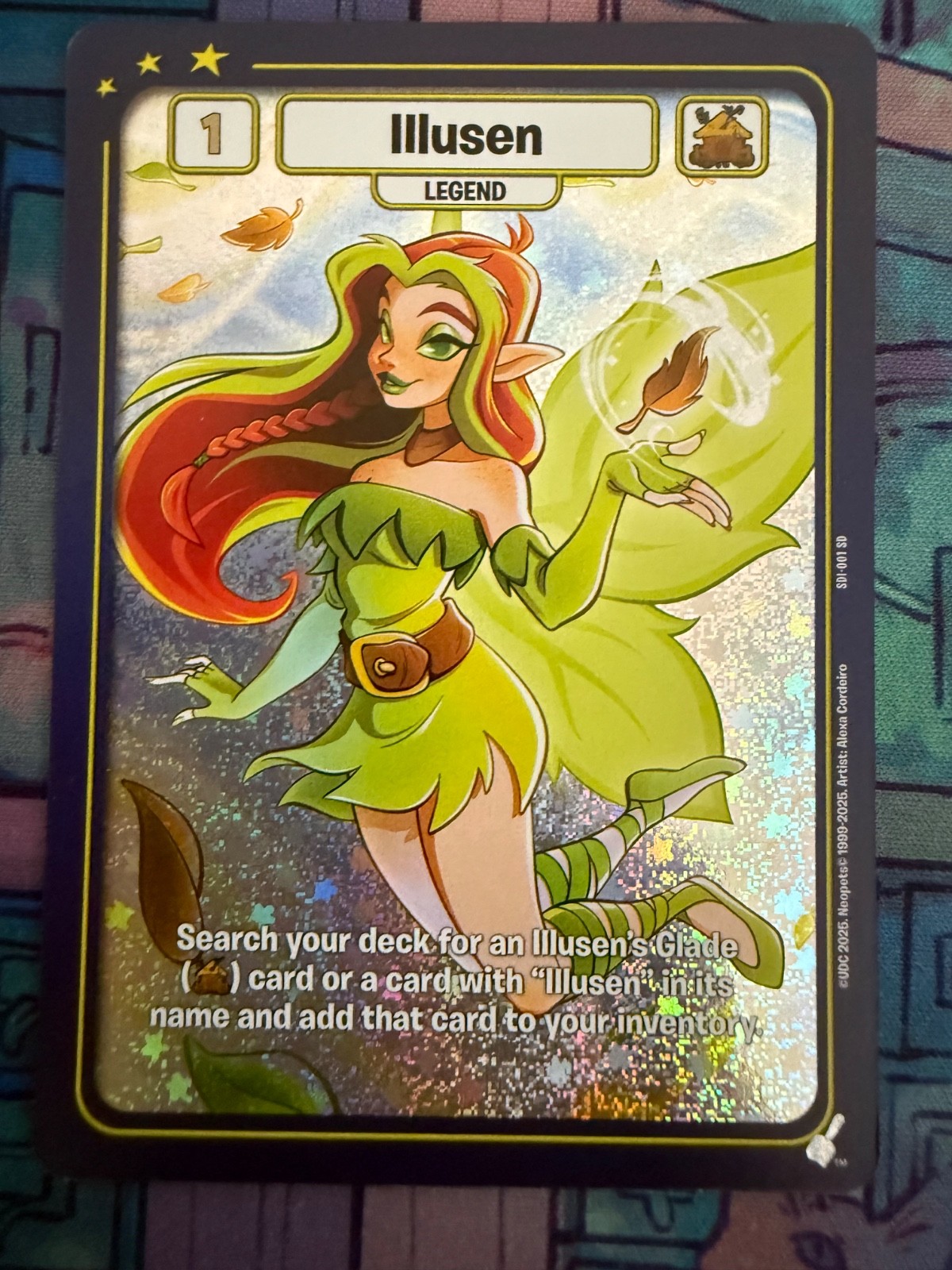 Neopets Battledome TCG Structure Deck Exclusives - Illusen (Legend)