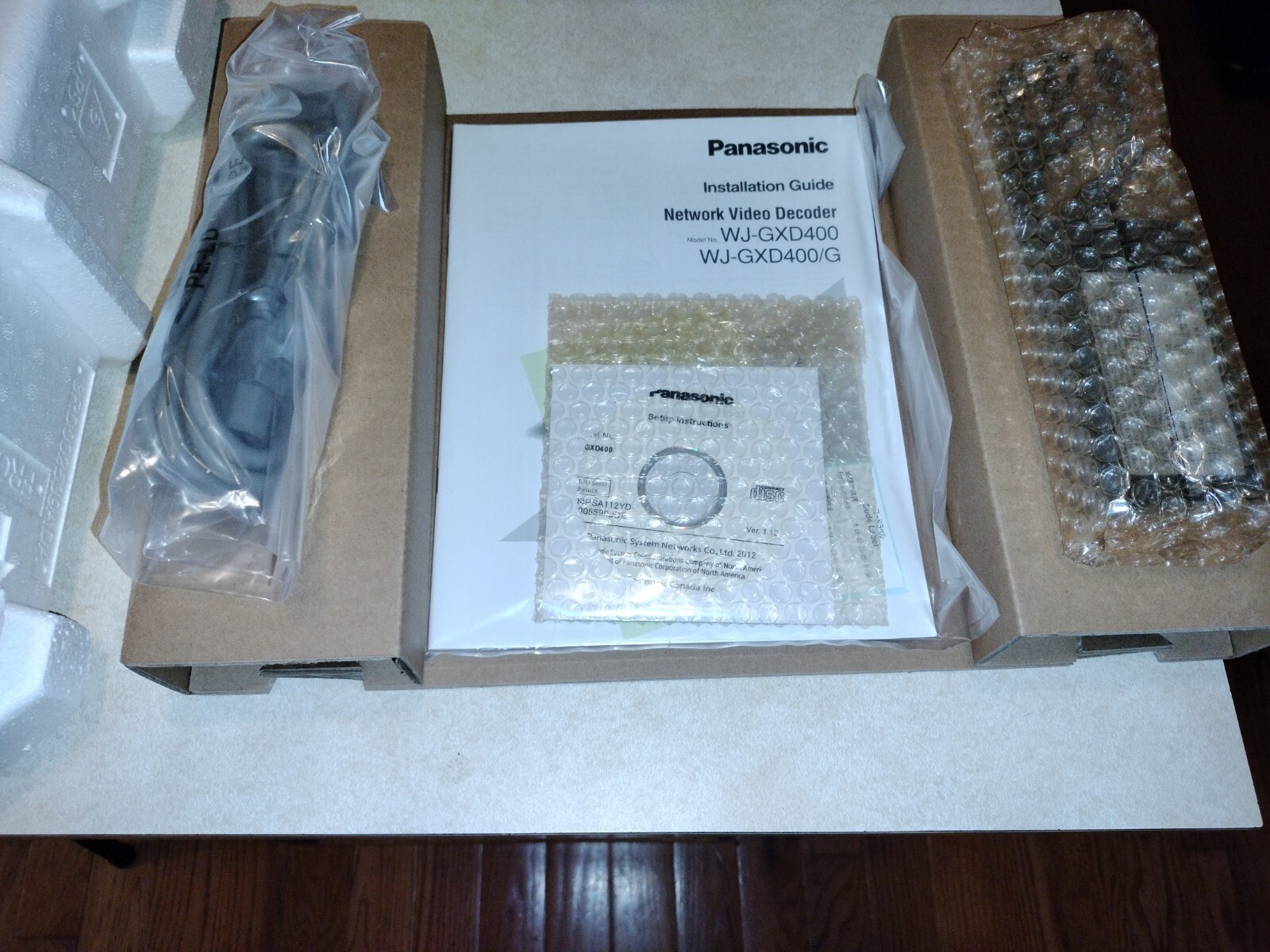 New PANASONIC WJ-GXD400 Multi Channel High Definition Video Decoder