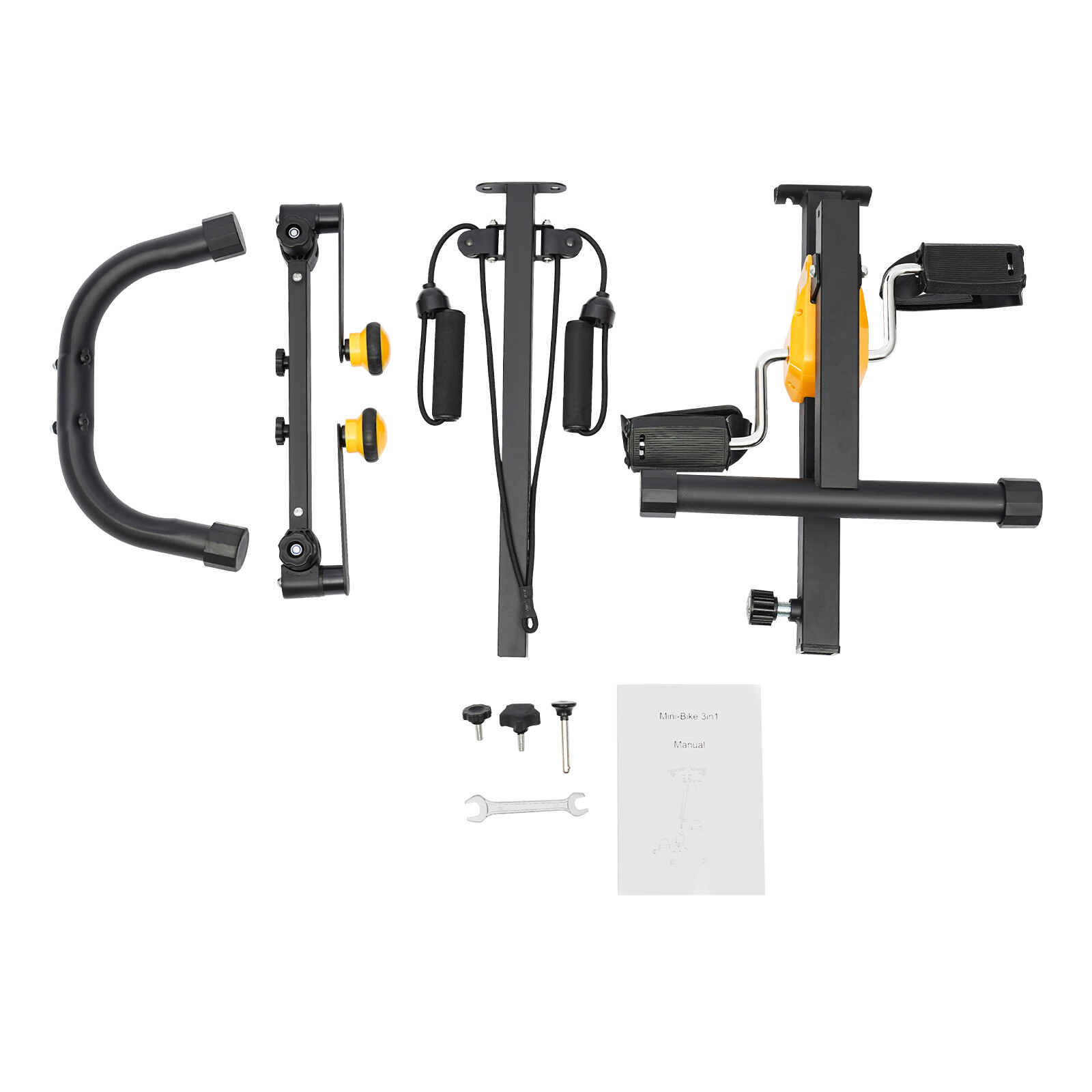 Pedal Exerciser For Seniors 8 Gear Adjustable Full Body Exercise Bike Foldable