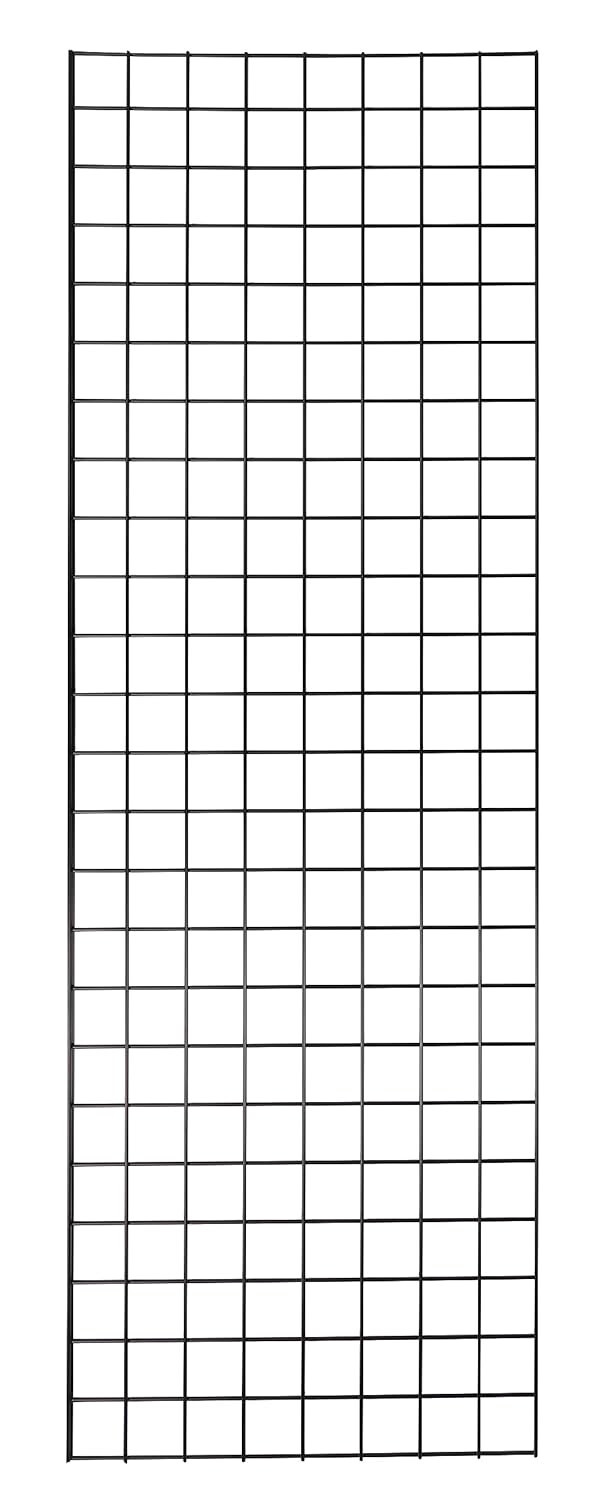 Grid Panel 2' x 6' Panel Black Retail Display Craft Wire Gridwall