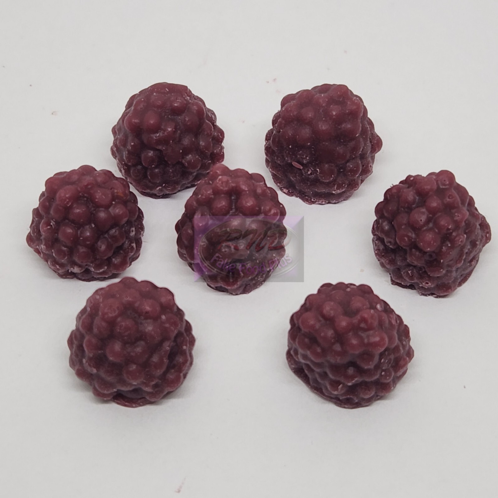 Mini Boysenberries - Wax Fake Food,scented. Props, Gel Embeds, Wax Fruits