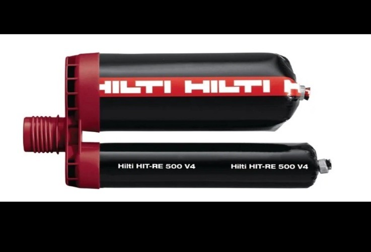 New HILTI 16.4 oz Tube HIT-RE 500 V4 Anchor Epoxy 2287553 Exp2026-MARCH 31