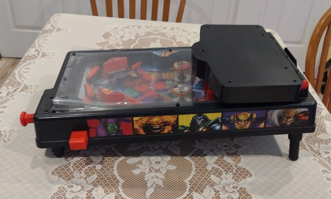 Marvel Heroes Table-Top Mini Pinball Machine 19’’ Play Area New Plexi Works